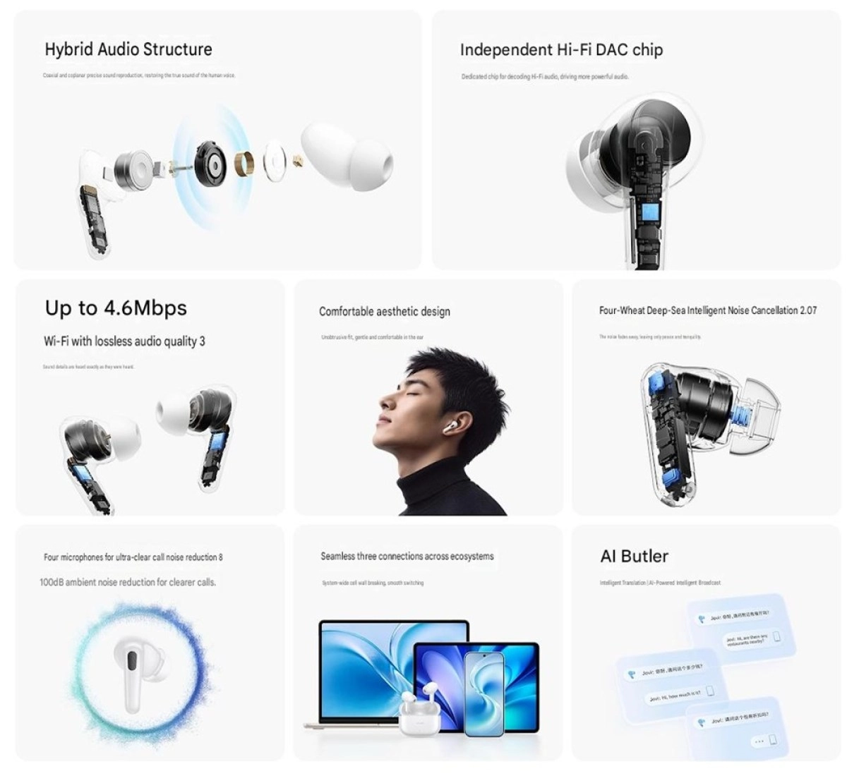 vivo TWS 5 Pro buds features and design breakdown.