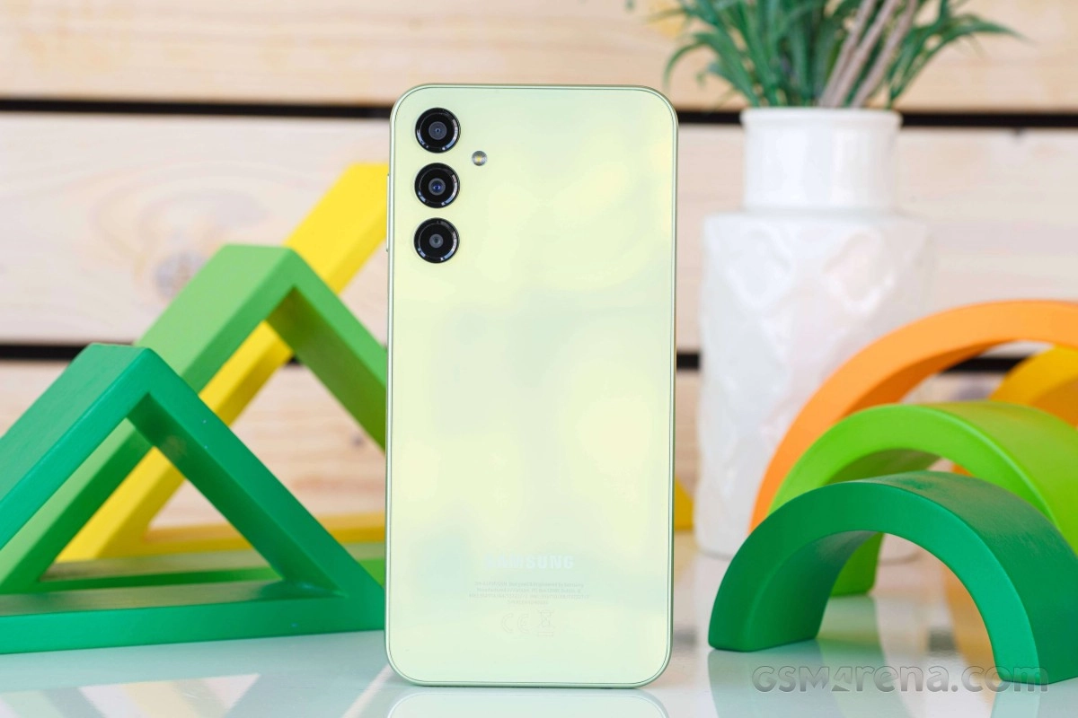 Samsung Galaxy A24 4G phone rear camera setup