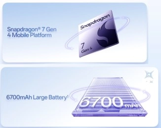 Oppo Reno16 Snapdragon 7 Gen 4 and 6700mAh battery