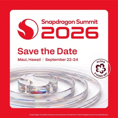 Snapdragon Summit 2026 Save the Date Maui.