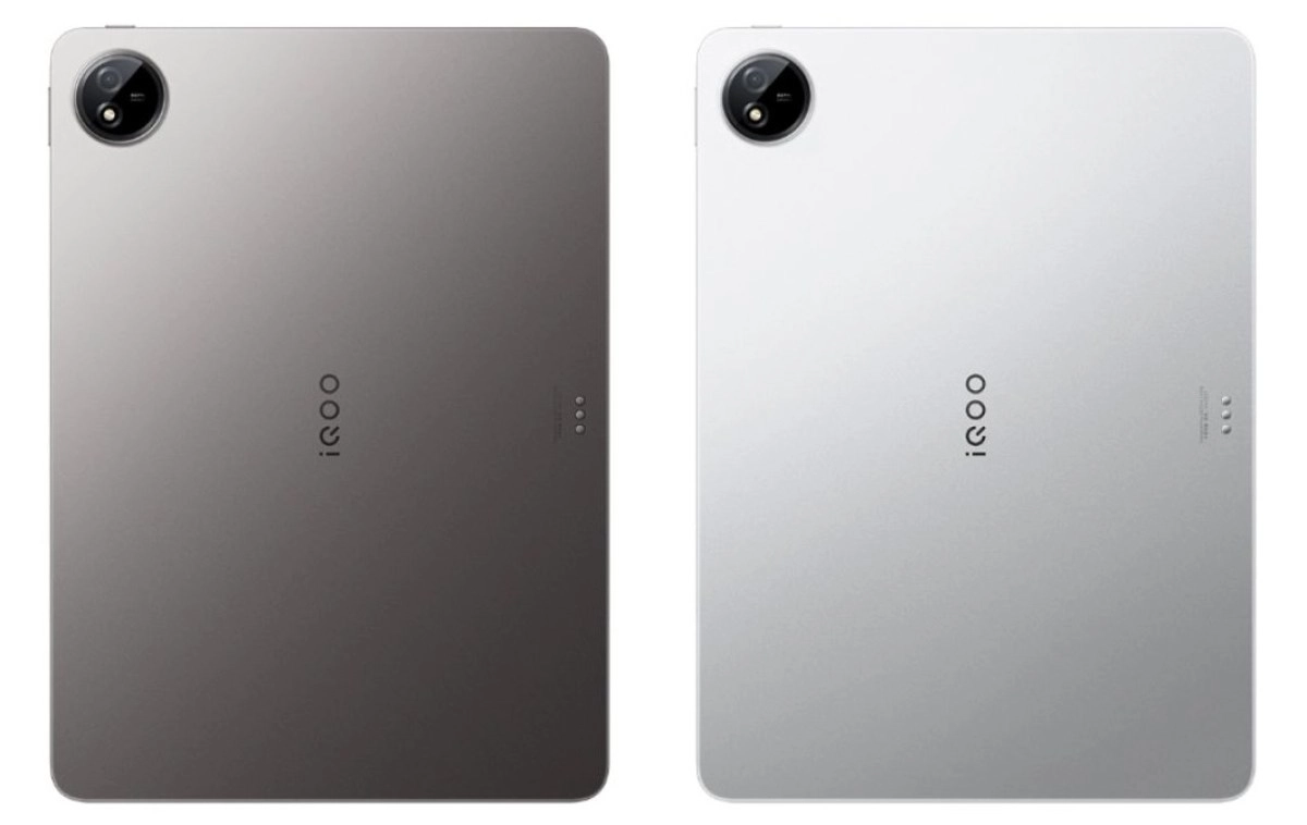 iQOO Pad 5c in grey and silver