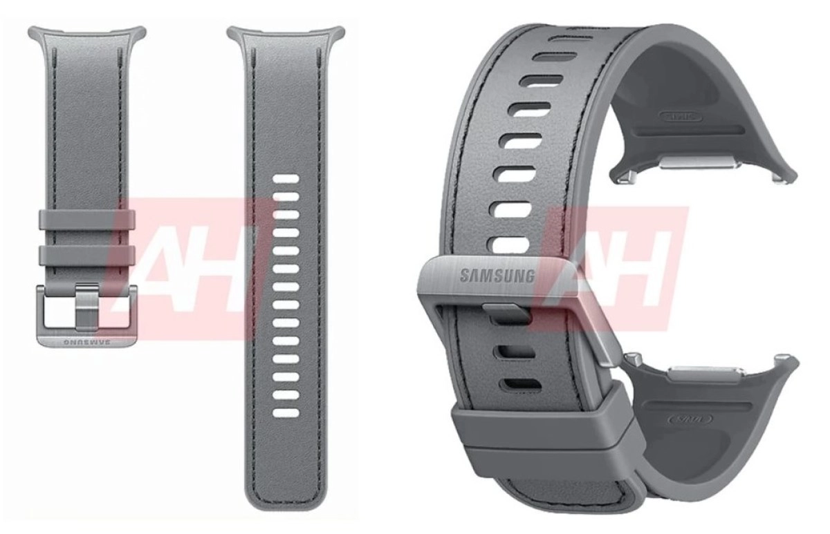 Leaked gray Galaxy Watch Ultra 2 and Watch9 bands.