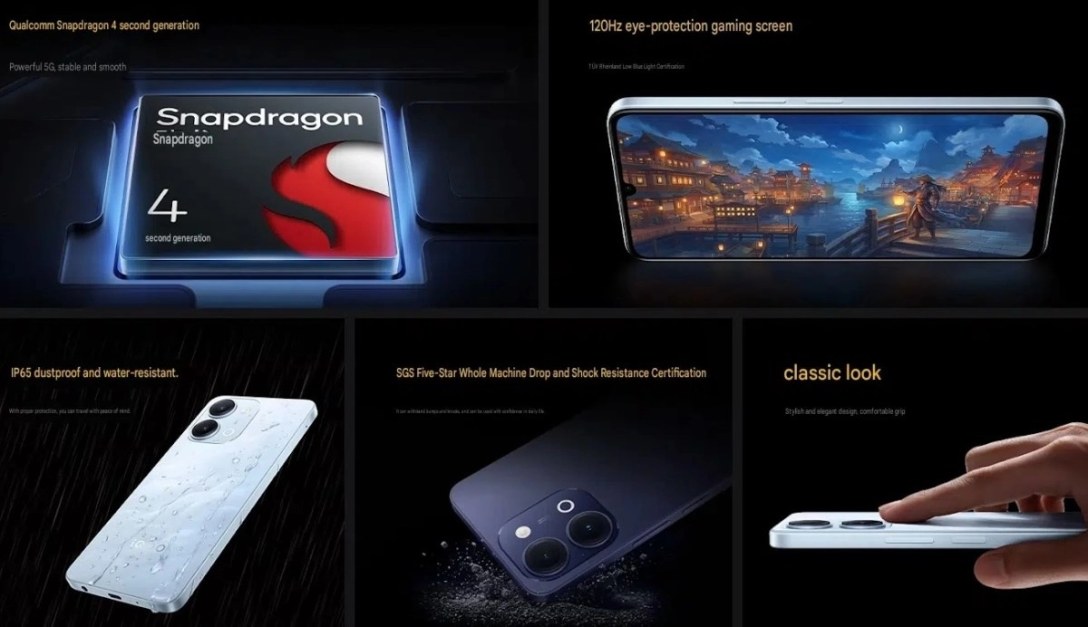 Snapdragon 4 Gen 2, 120Hz screen, IP65 rated