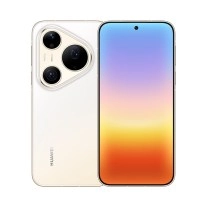 Huawei Pura 90 series phone white gold.