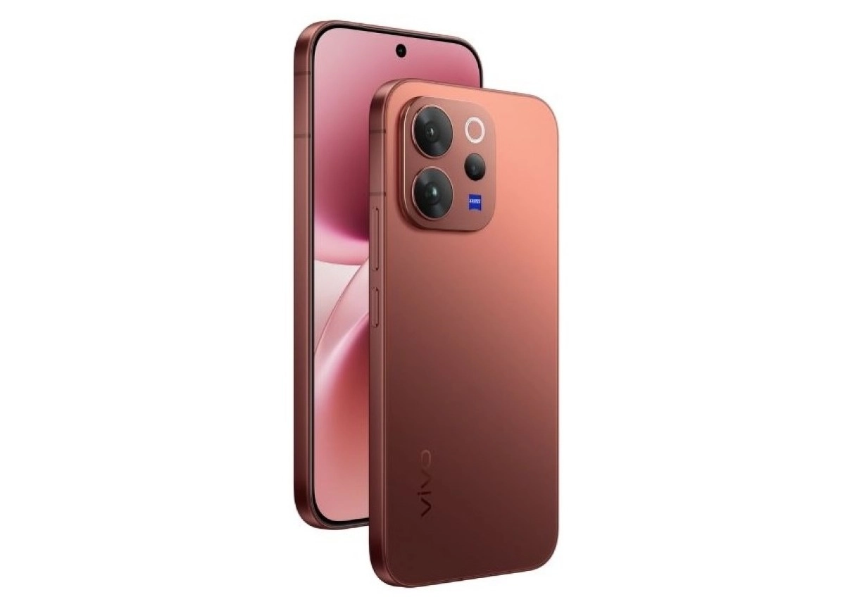 vivo V80 series brown phone with ZEISS camera