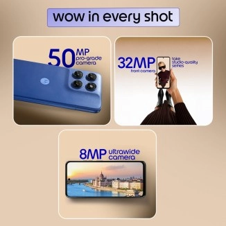 Moto G77 Power 50MP, 32MP, 8MP cameras