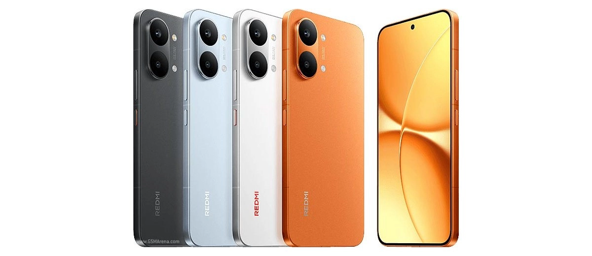 Redmi Turbo 6 Max phones in multiple colors