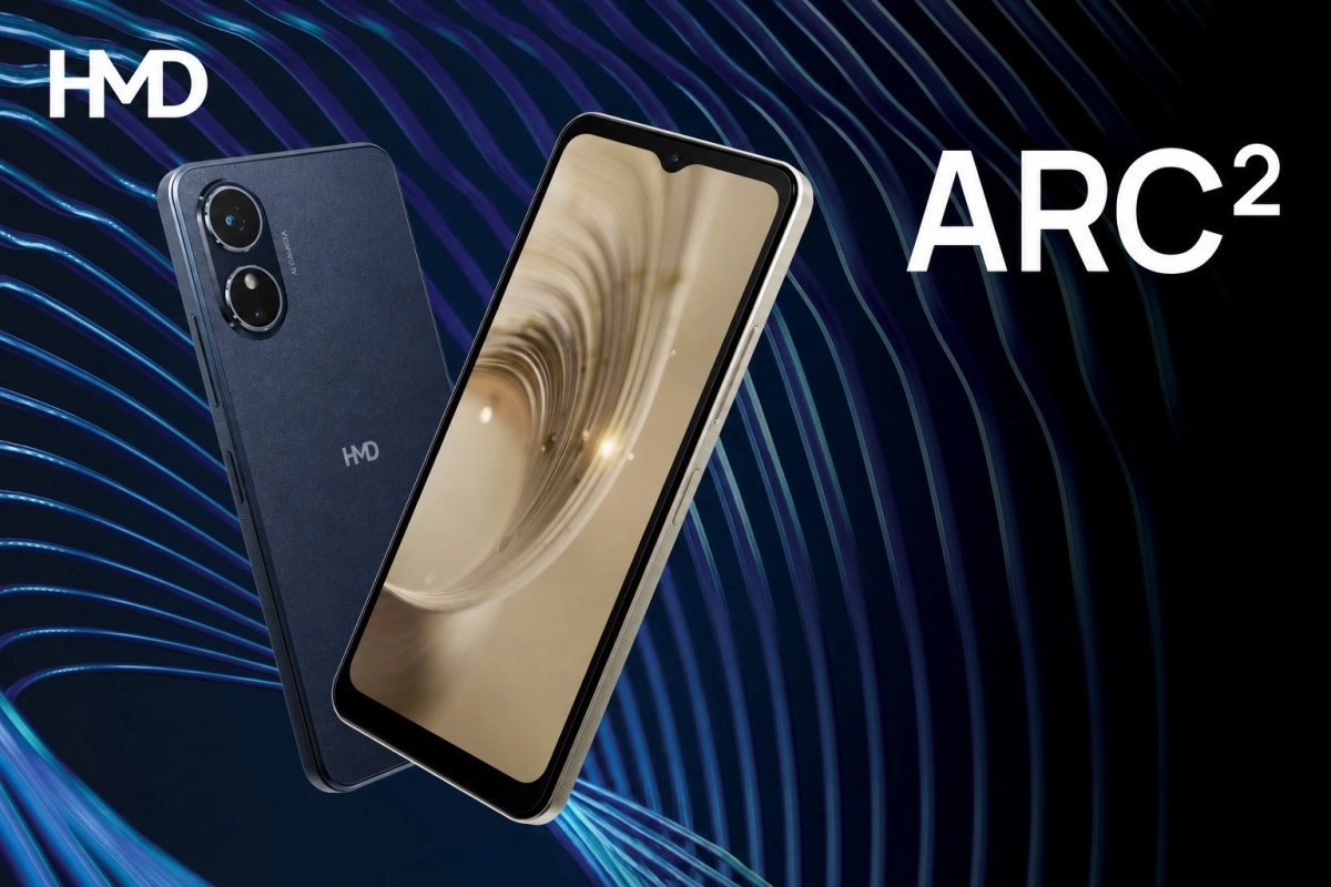 HMD Arc 2 smartphone with updated chipset.