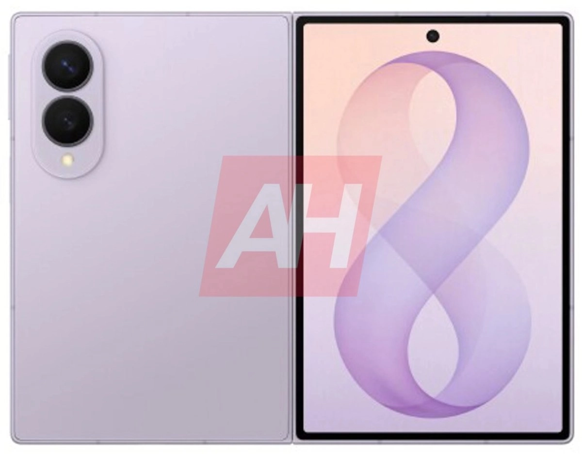 Galaxy Z Fold8 and Fold8 Ultra lavender color leak