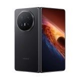 Honor Magic V6 foldable smartphone, black, front display.