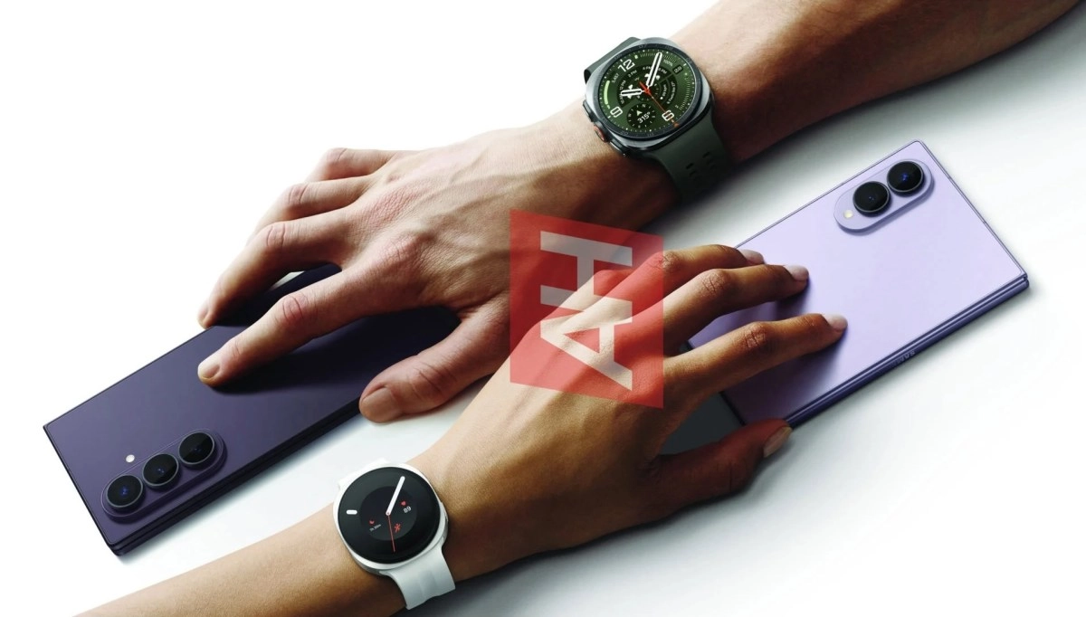 Leaked Samsung Galaxy Z Fold phones and watches.