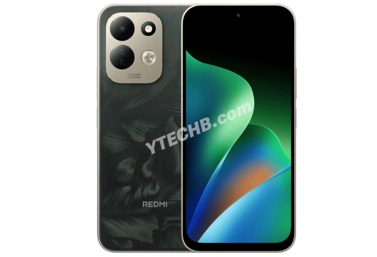Redmi 17 4G render with 50MP camera
