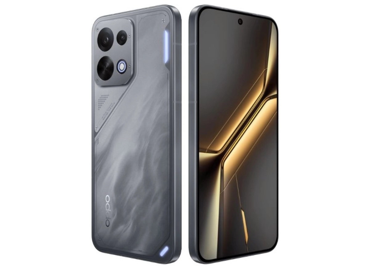 Oppo K15 smartphone with large battery.