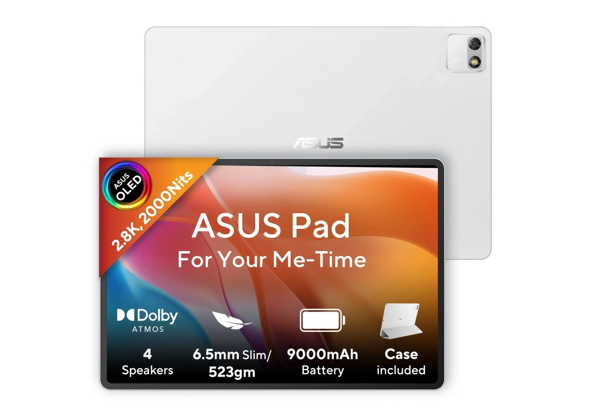 New Asus Pad 12.2-inch India launch specs.