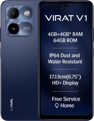 Lava Virat V1 smartphone with 4GB RAM.