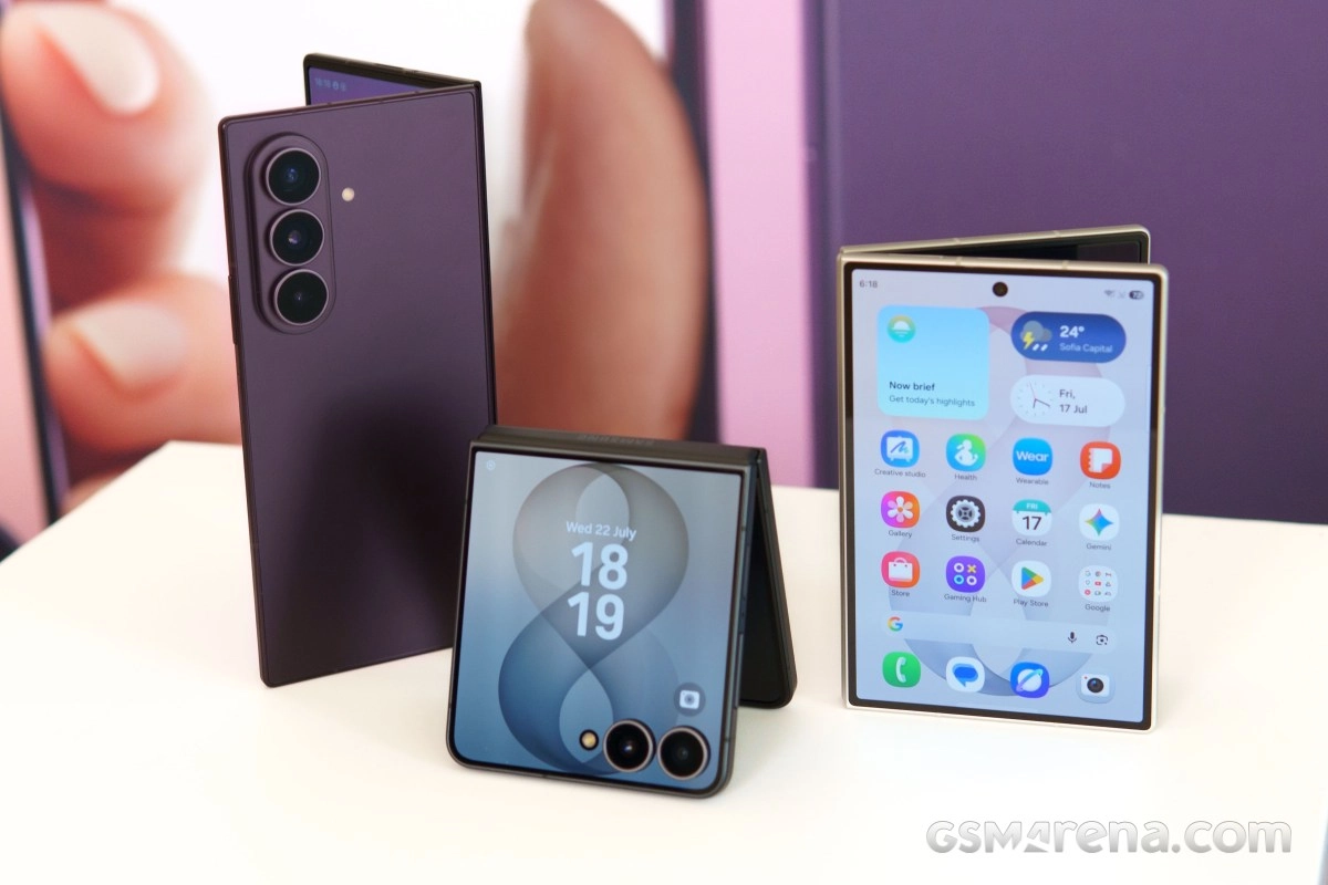 Galaxy foldables with shorter battery lifespan.