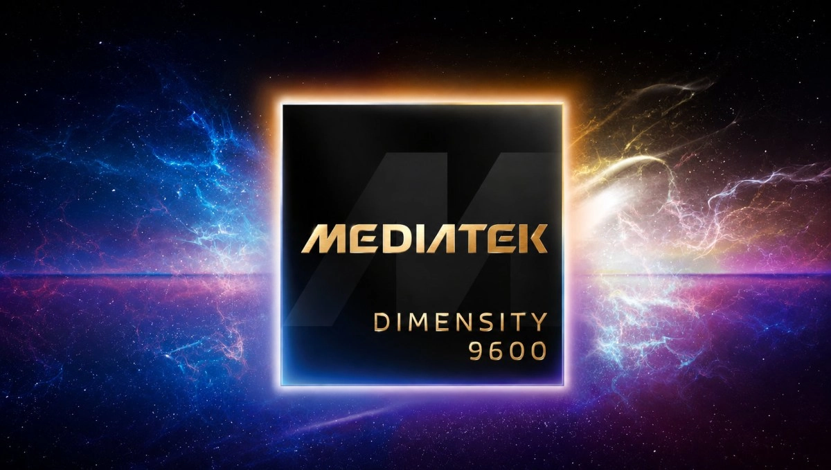 MediaTek Dimensity 9600 chip logo