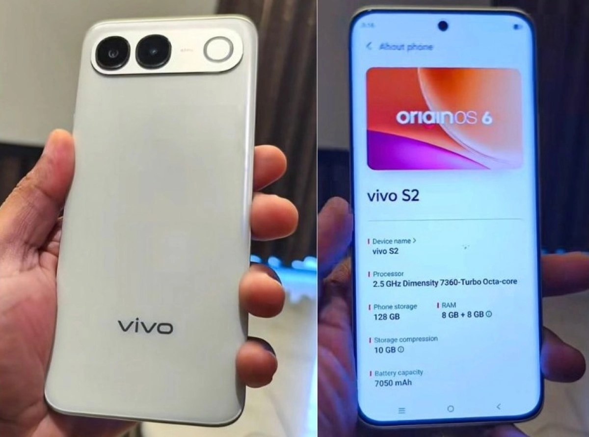vivo S2 smartphone specifications and rear view