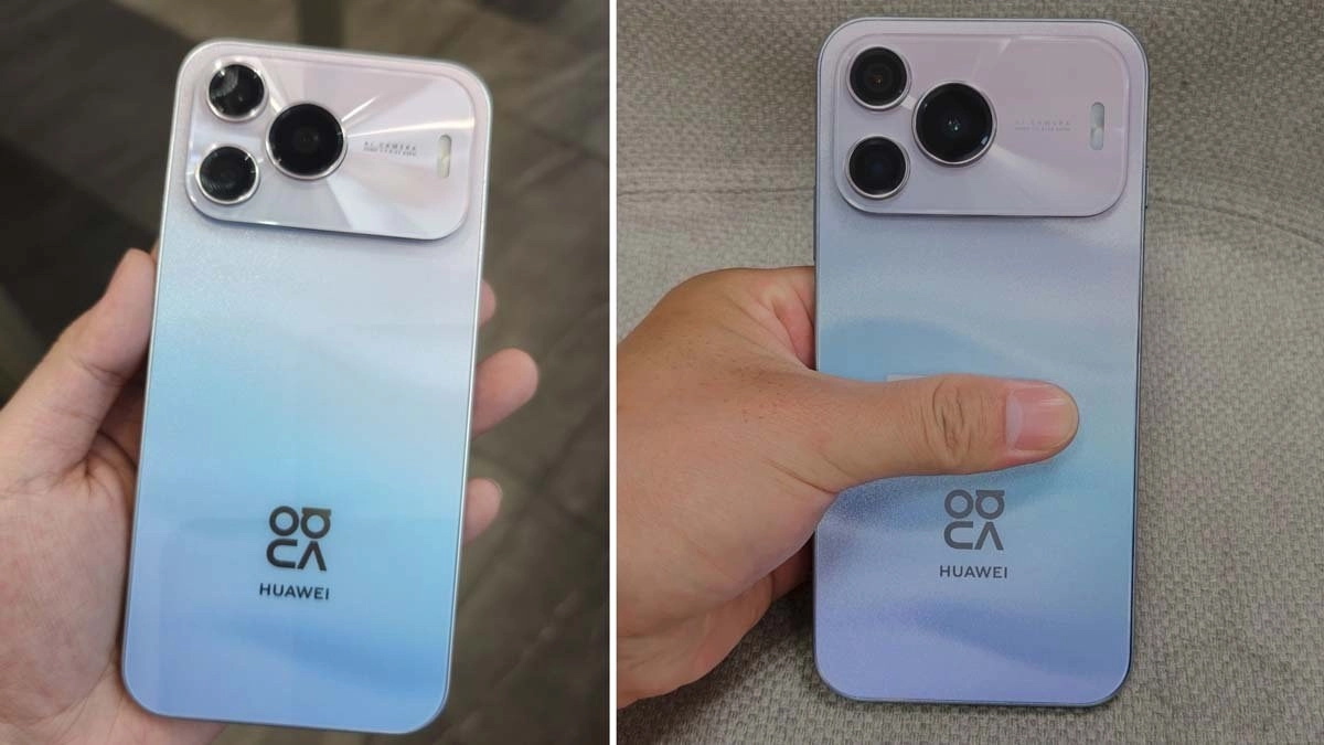 Huawei nova 16 SE live images leak, rear view.