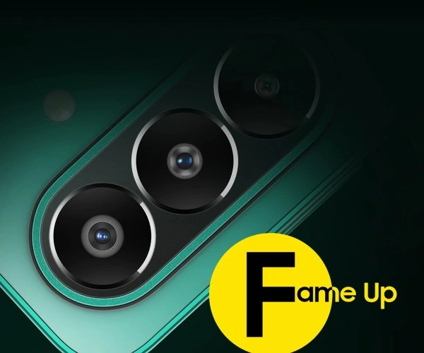 Samsung Galaxy F70 Pro triple camera module.