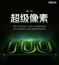 Redmi K100 Pro Max glowing display tech specs