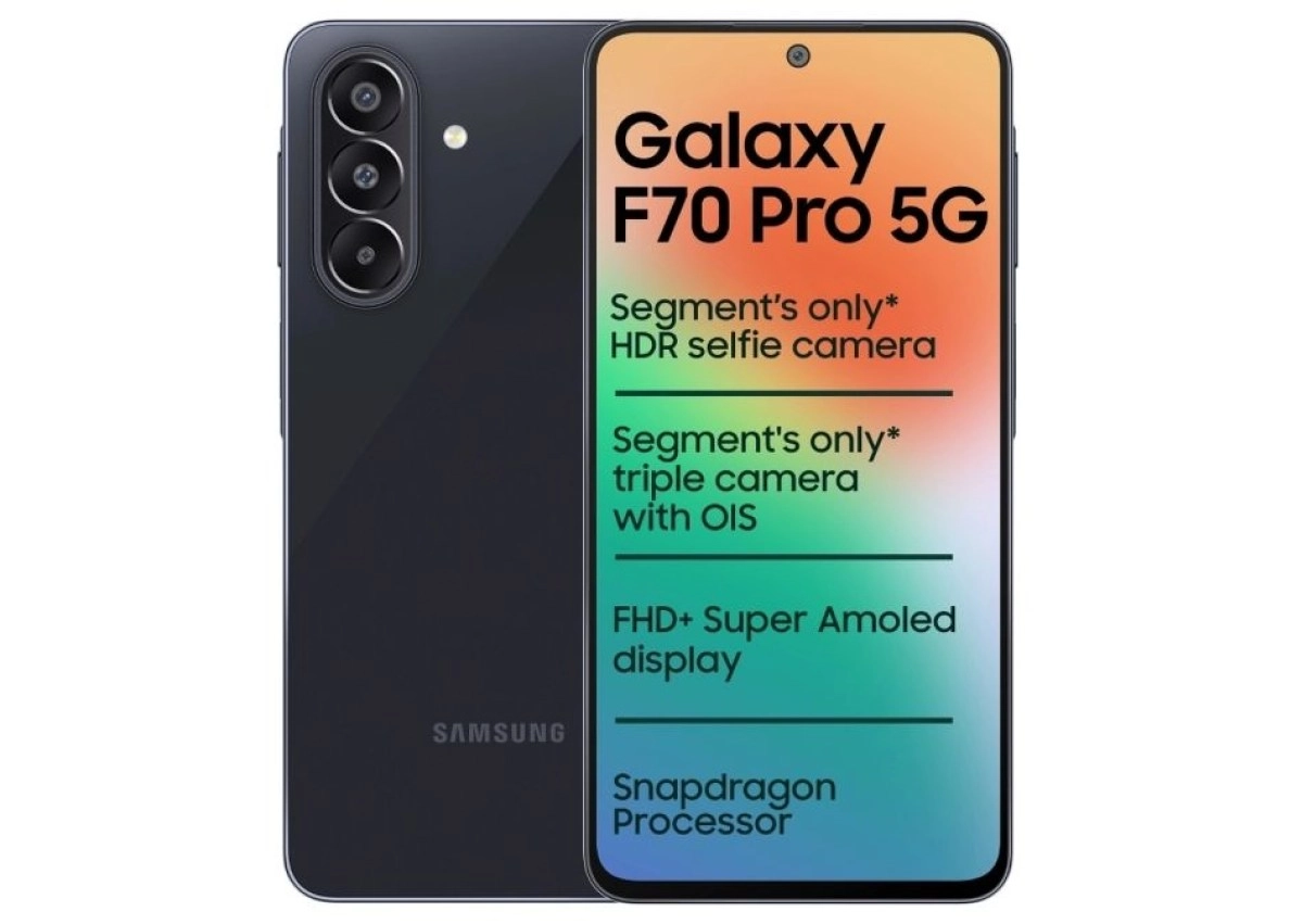 Samsung Galaxy F70 Pro with triple camera