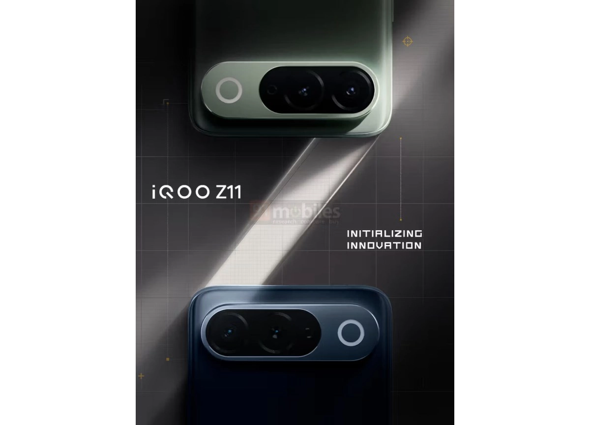 iQOO Z11 phones with Pixel-like camera bar