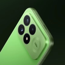 Redmi K100 Pro quad camera module, green design.
