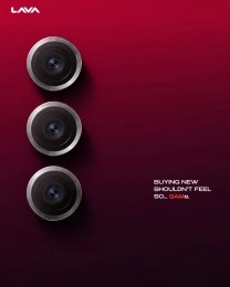 Lava Agni 4N triple camera metal build teaser.