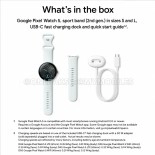 Google Pixel Watch 5 box contents leak.