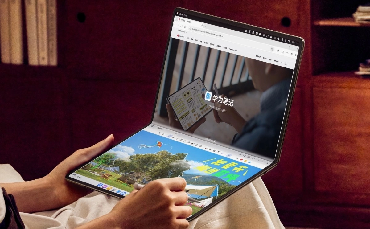 2026 Huawei MateBook Fold with Kirin X90 Plus SoC.