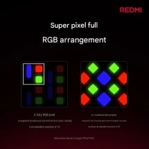 Redmi K100 Pro Max super pixel RGB display