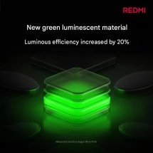 Redmi K100 Pro Max green luminescent display material