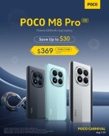 POCO M8 Pro 5G phones in carnival sale.