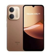 Redmi 17C 5G smartphone, brown color.