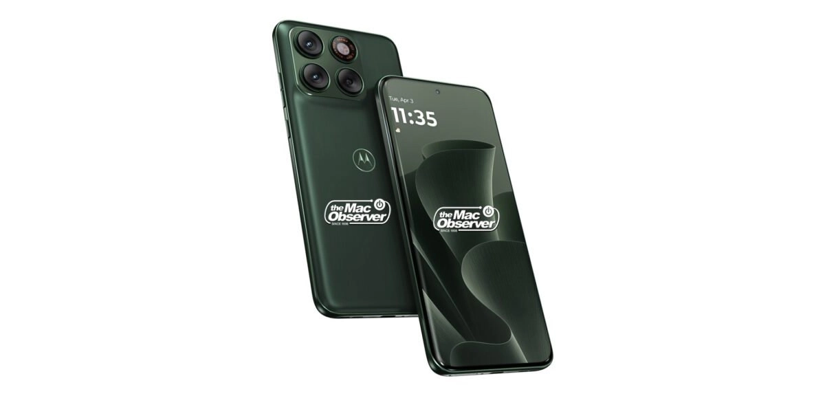 Motorola Edge 70 Neo leaked renders in dark green