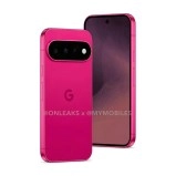 Pink Google Pixel 11 series phone renders.