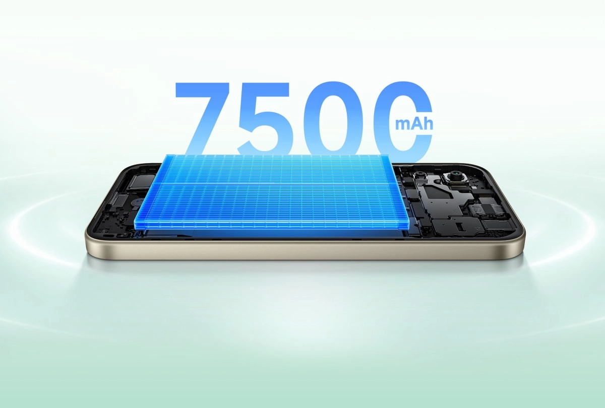 Redmi 17 5G/4G phone with 7500mAh battery.