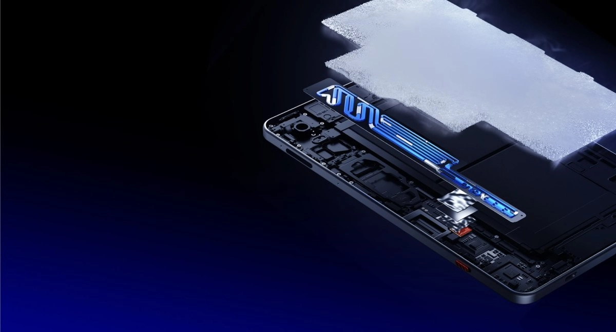 REDMAGIC Astra 2 phone internal cooling system.