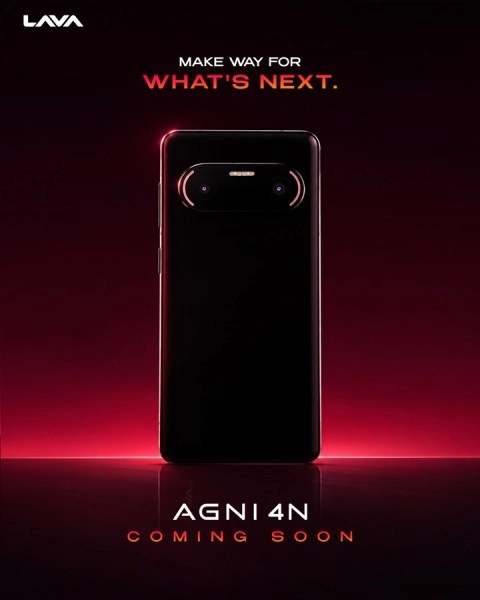Lava Agni 4N official look, coming soon.