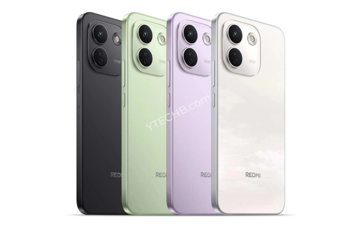 Redmi Note 17 Pro Max leaked rear design colors.