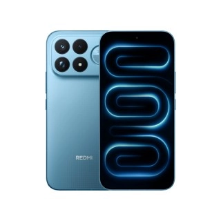 Redmi K100 Pro light blue smartphone front back