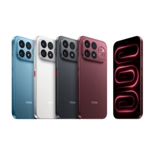 Redmi K100 Pro and Pro Max phones in multiple colors.