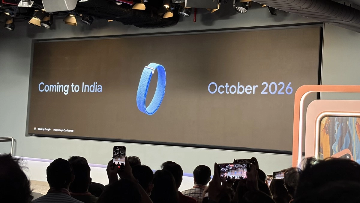 Fitbit Air screen-less band coming to India October 2026.