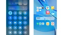 Xiaomi HyperOS 4 new UI with glass look.