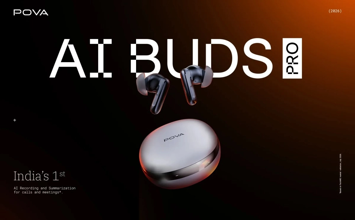 Tecno Pova AI Buds Pro for AI summarization.