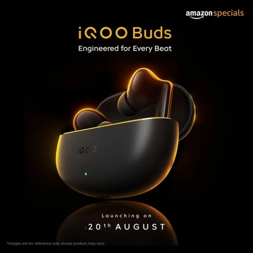 iQOO Buds TWS earphones launching August 20