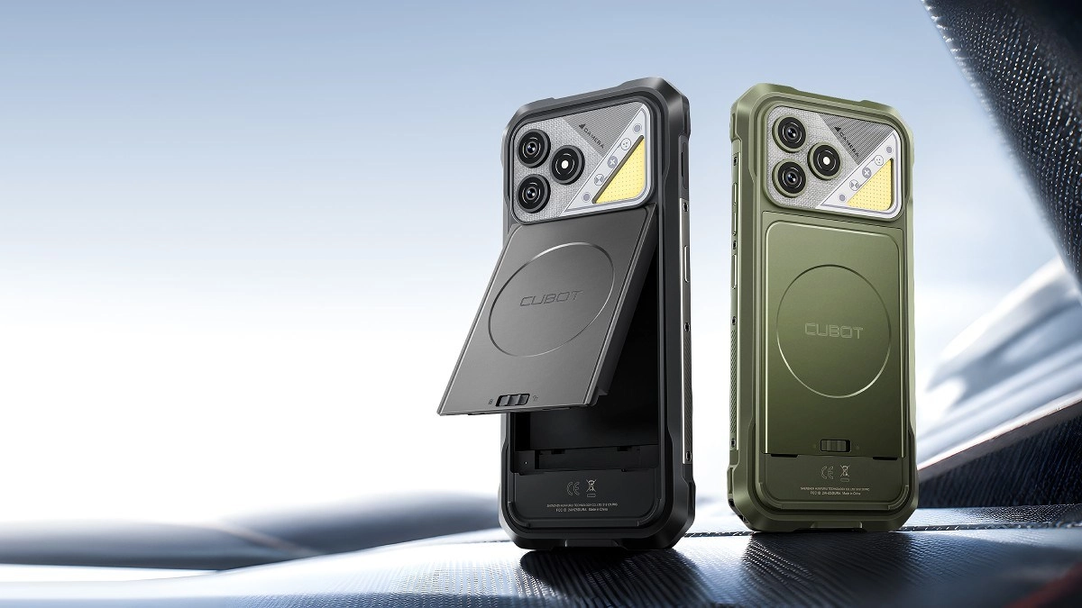 CUBOT KINGKONG Dura rugged phone with swappable battery.