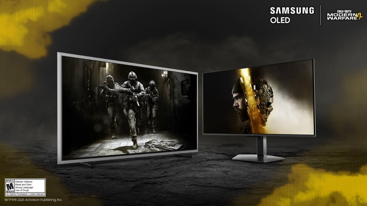 Samsung OLED and Call of Duty Modern Warfare partnership