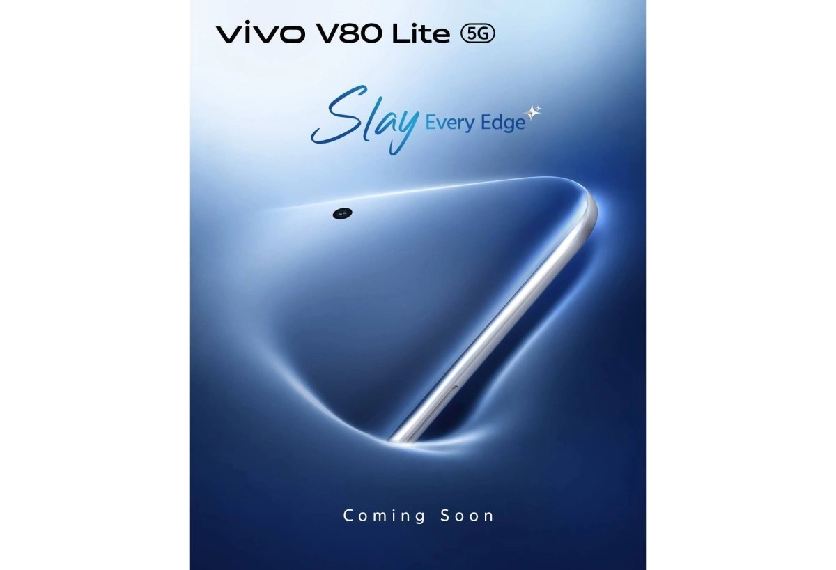 vivo V80 Lite 5G teaser front design